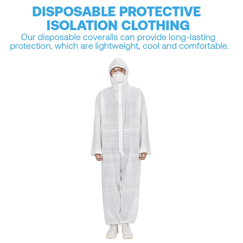Одноразовый Антибактериальный изоляционный костюм спецодежда защитная одежда