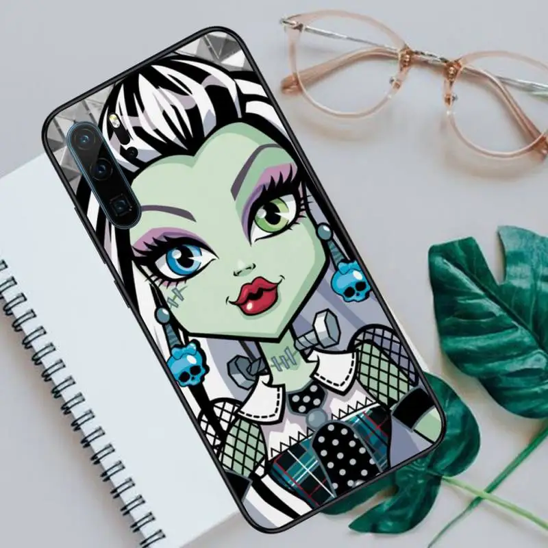 

FHNBLJ Monster High Luxury Phone Case For Huawei P40 P20 P30 lite Pro P Smart 2019 Mate 40 20 10 Lite Pro Nova 5t