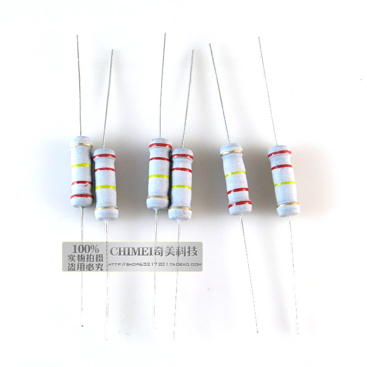 Бесплатная доставка. Резистор из углеродистой пленки 2 Вт 220 к упаковка 100 = 8 юаней