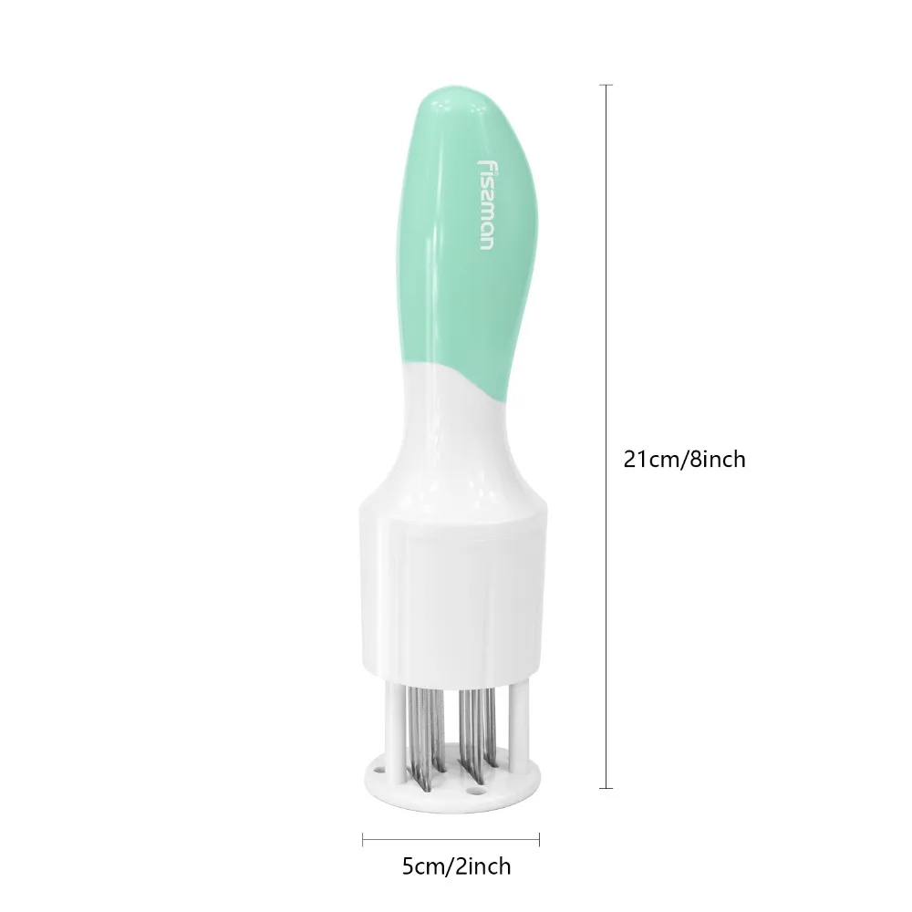 FISSMAN мясо TenderizerUltra лезвия из нержавеющей стали кухонный инструмент для стейка