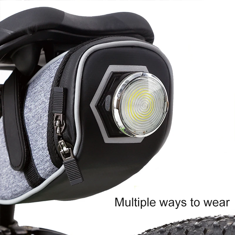 

2021 Bicycle Tail Light USB Charging Night Riding Warning Cycling Accessories JC