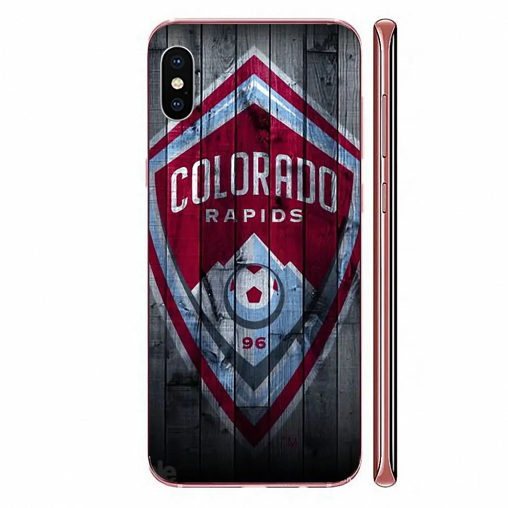 Резиновый чехол для сотового телефона с логотипом Колорадо Рапидс Motorola G G2 G3 G4 G5 G6