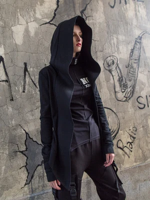 Европа и Соединенные Штаты темно шляпа толстовка с капюшоном BF wind нестандартная