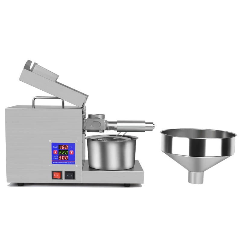 

K38 Automatic Household Intelligent Temperature Control Oil Press Peanut Olive Oil Rapeseed Sesame Oil Extractor 110V/220V