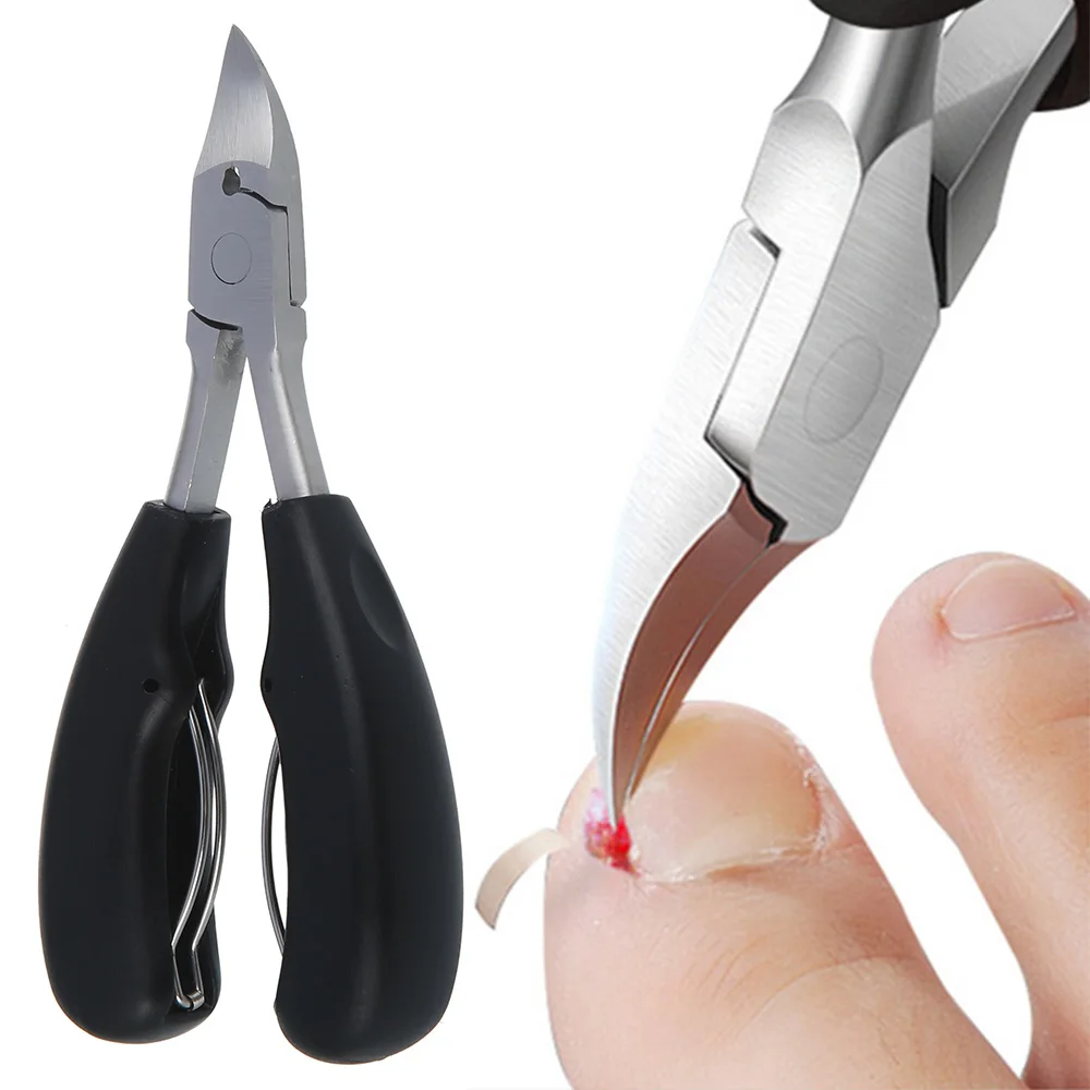 

Toe Nail Clippers Stainless Steel Toenail Ingrown Nail Art Nipper Paronychia Dead Skin Remover Cutter Trimming Pedicure Tool