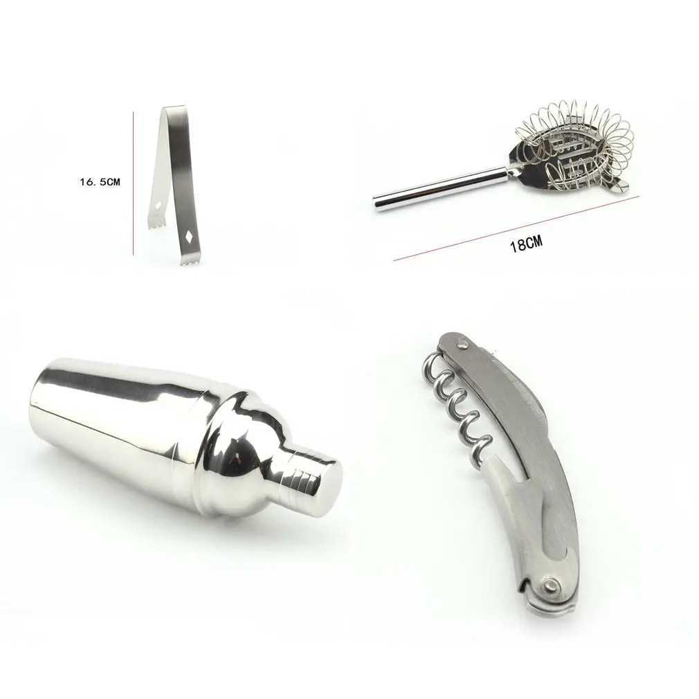 12 шт. шейкер для коктейлей из нержавеющей стали Миксер Для винного мартини