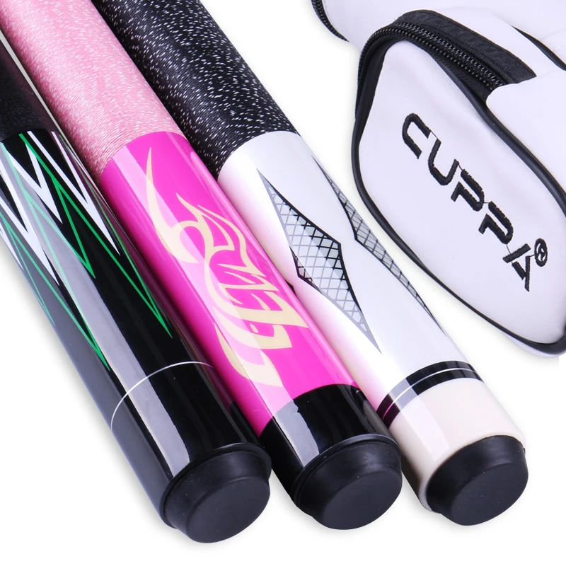 

Cuppa Billiards 10.5mm American Nine-ball 11.5mm/12.75mm Chinese Black Eight Pool Cue