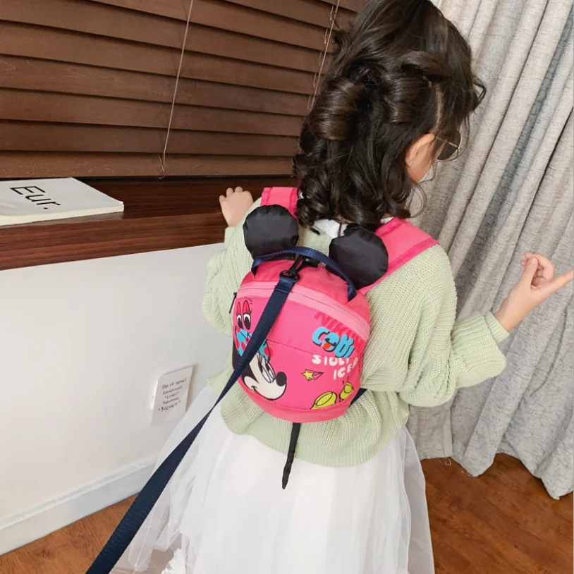 Милый детский рюкзак с Минни для детского сада школьная сумка Микки Маусом Escolar