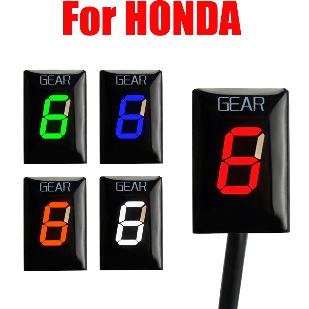 Индикатор шестерни мотоцикла для HONDA CBR600F CBR1000R CBR300R CB500F CB600F CBR500R CBR600RR CB300F CMX500 NC700S