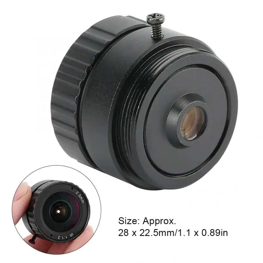 CW FL02514 3MP HD 2 5 мм F1.2 CS Mount CCTV Камера объектив с фиксированным фокусным расстоянием