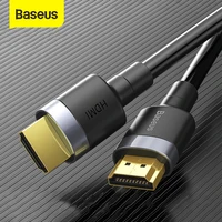 baseus hdmi compatible cable 4k hd to 4k hd cable for ps4 tv switch box splitter 4k 60hz ultra hd hdmi compatible video cabo