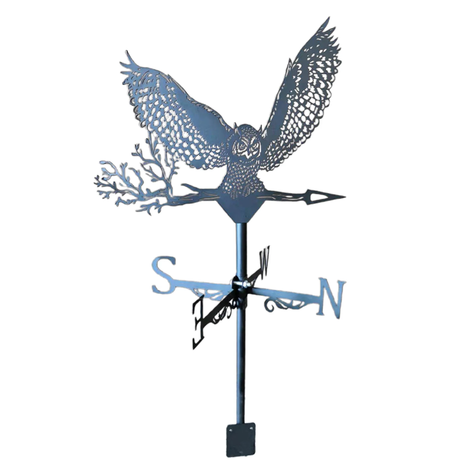 

Black Iron Art Animal Weathervane Weather Vane Garden Stake Farm Ornament