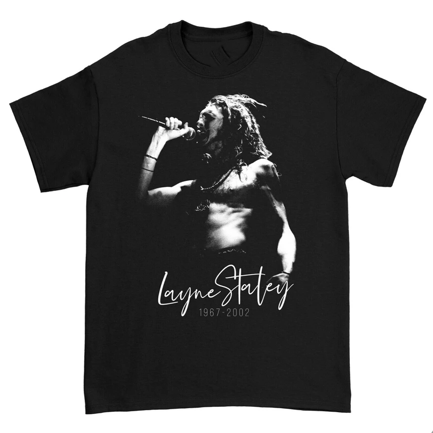 Алиса в цепях-Rip Layne Staley Tribute 100% хлопковая Футболка США модная классическая