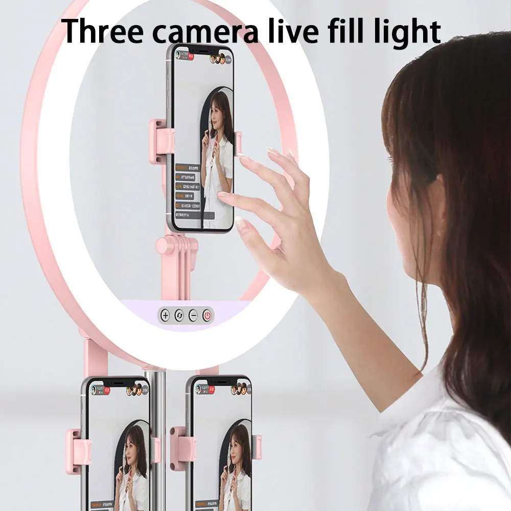 Складной светильник мобильный телефон Live Fill Light выдвижной встроенный Настольный