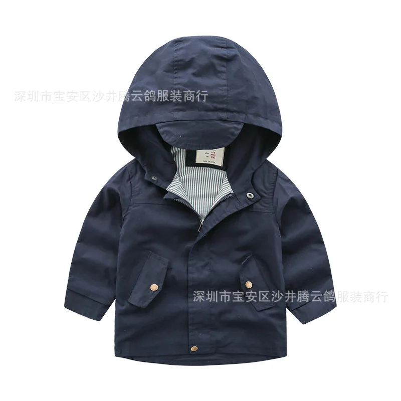 Зимняя ветровка для маленьких девочек пальто новая форма малышей Детская