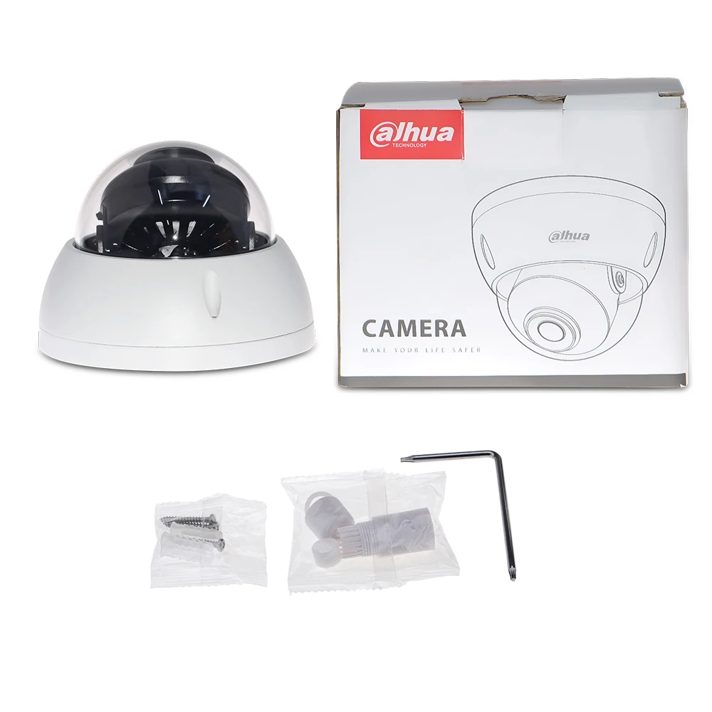 

Dahua IPC-HDBW1230E-S5 2MP IR Mini-Dome Network Camera PoE H.265+ IR Distance 30M IP67 IK10 Vandal-Proof Motion Detection