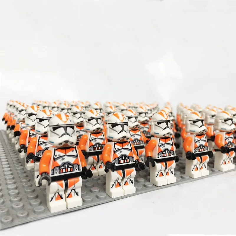 Новинка 100 шт./лот, Звездные войны, серия 8, первый заказ, trooper sw667, совместимый 75166, детские игрушки