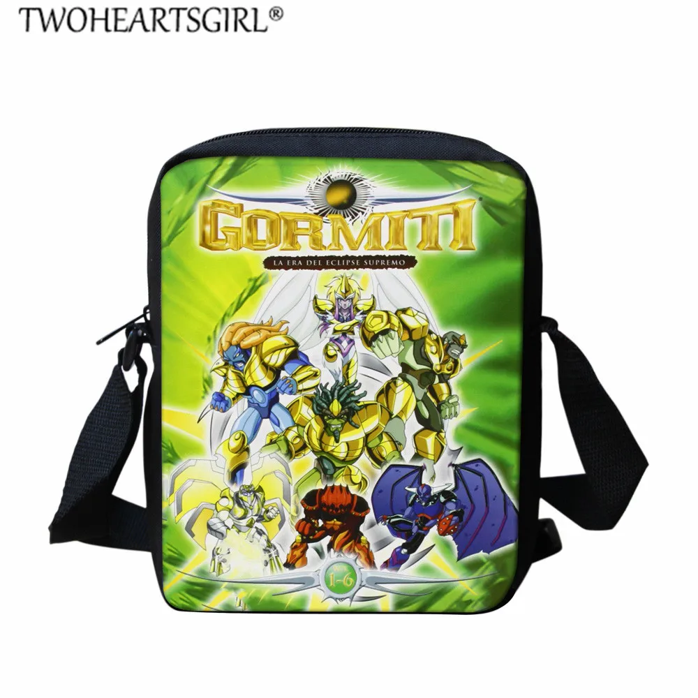 LH1185E Twoheartsgirl детские школьные сумки для мальчиков игры Gormiti школьные сумки для учеников начальной школы большой емкости рюкзак наборы для девочек мальчиков ранец - Цвет: LH1185E