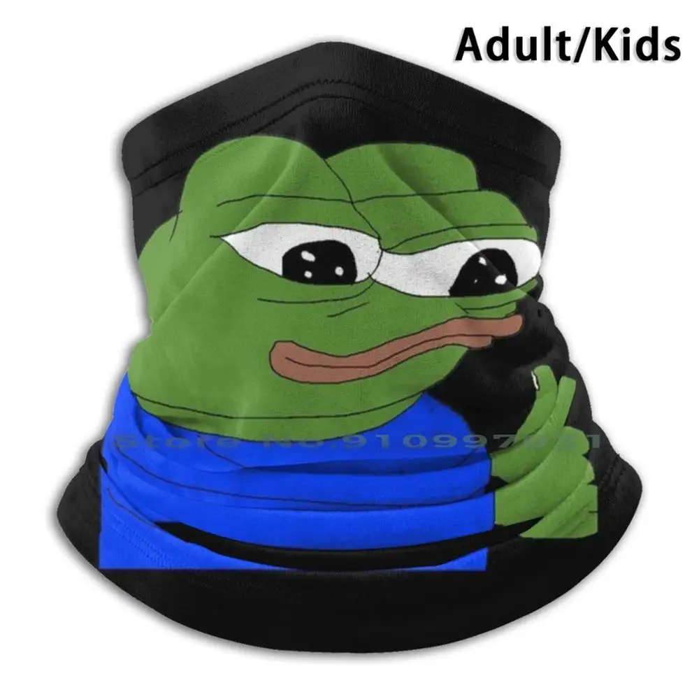 

Шарф с лягушкой, шарф, маска для шеи, шарф, бандана, Забавный ноутбук Tumblr Artsy