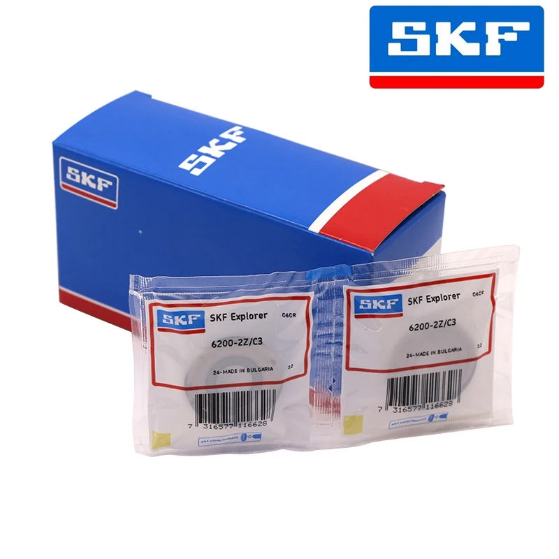 

10pcs original SKF high speed bearing 6200 6201 6202 6203 6204 6205 6206 -2Z 2RS1 ZZ 2RSH C3 deep groove ball bearings
