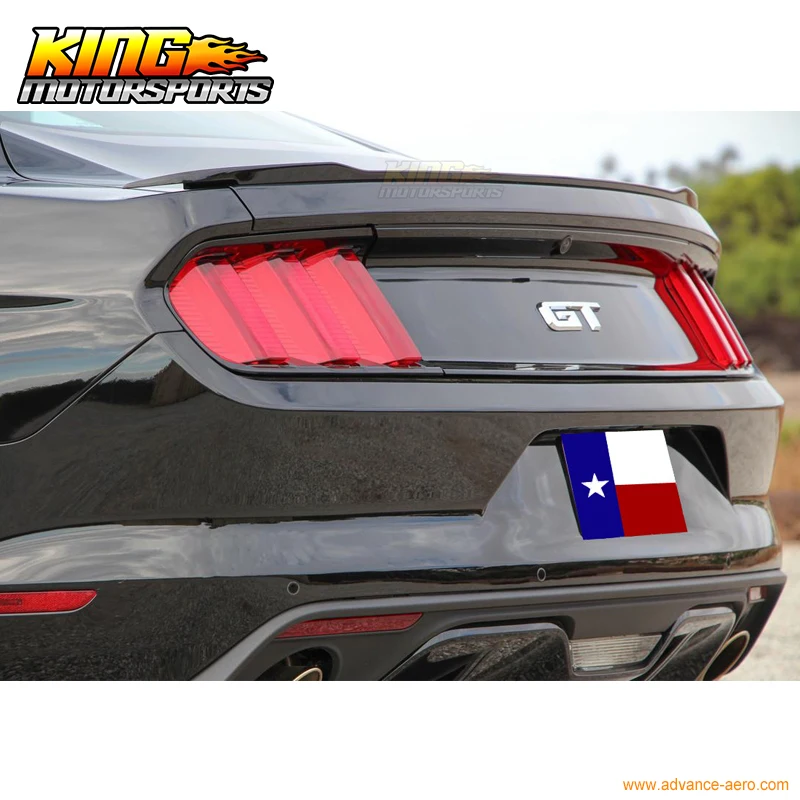Подходит для 2015 2016 Ford Mustang GT стиль спойлер багажника OEM окрашенные матч гвардии # HN