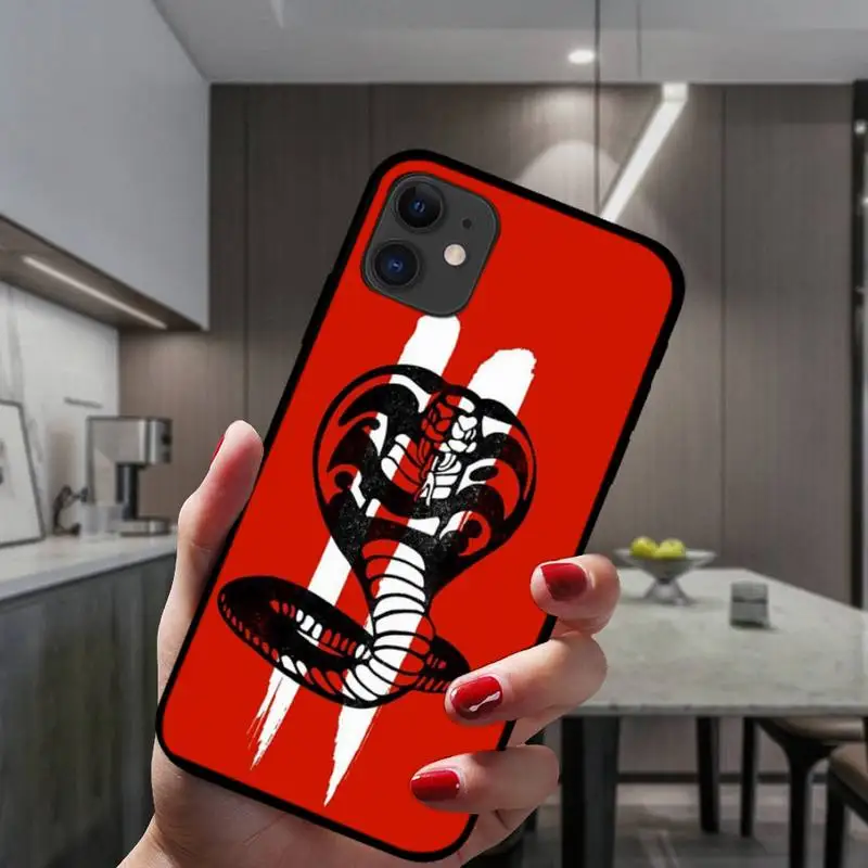 

Film Cobra Kai Soft Cover Phone Case For IPhone 6 6s 7 8 Plus X Xs Xr Xsmax 11 12 Pro Promax 12mini