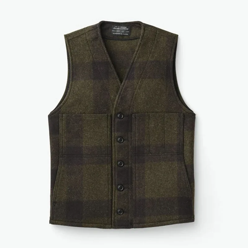 

Men Clothing 2021 European American Autumn Winter New Men's Vest British Style Slim Fashion Men's Vest