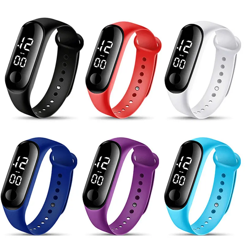 

Led Waterproof Bracelet ChildrenS Watches Sports Fashion Trend Kids Watches
