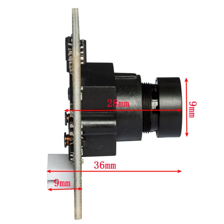 Модуль камеры наблюдения с широкой динамической подсветкой H.264 3 Мп AR0331 чип