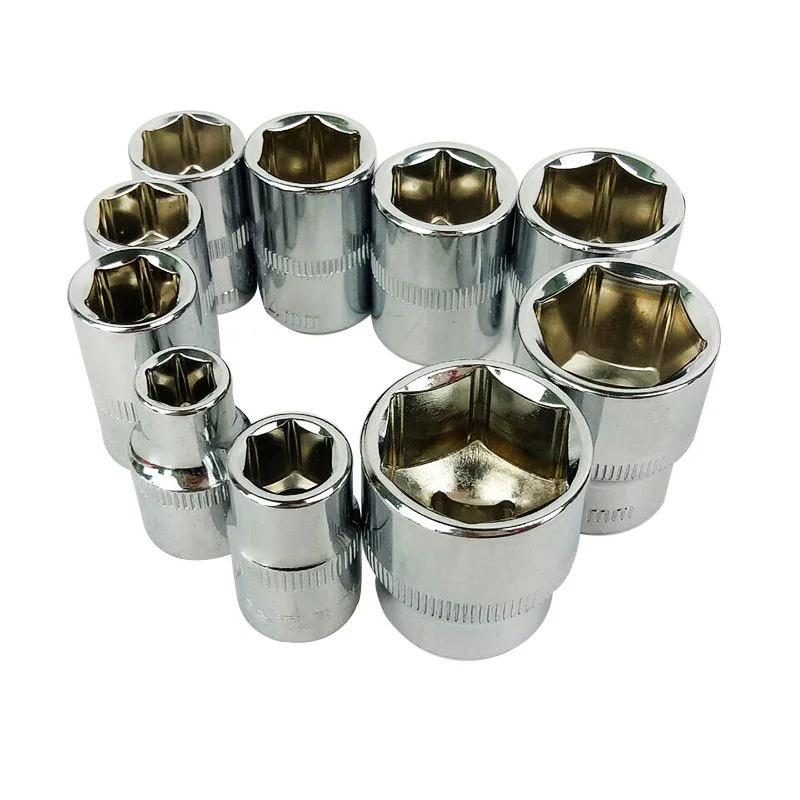 Набор торцевых ключей CRV с реверсивным храповым механизмом 1/4 дюйма 3/8 1/2