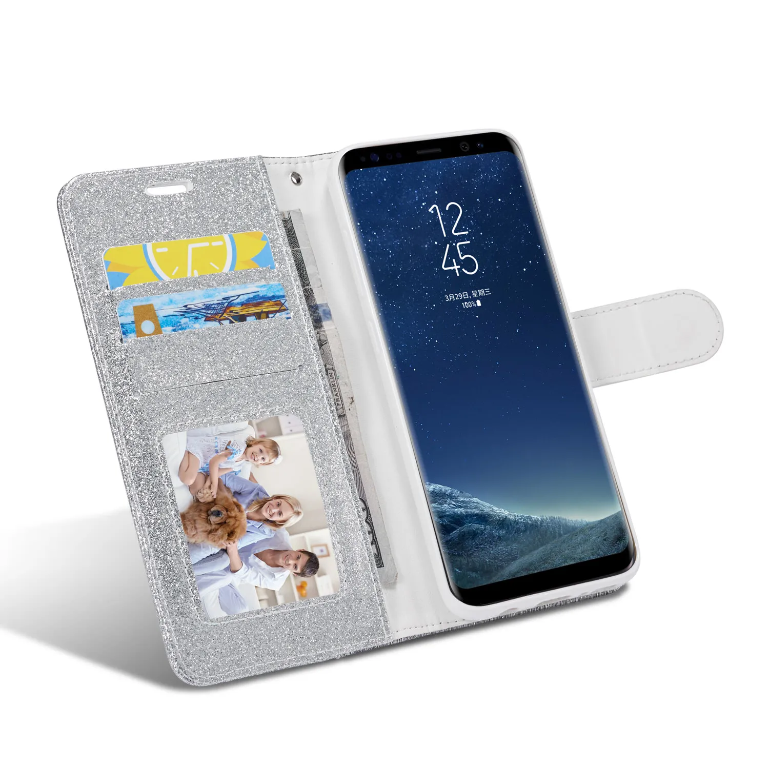 Диаманта Bling Флип Чехол Для samsung Galaxy S10 S10E S9 S8 плюс S7 край S10Plus S9Plus кожаный бумажник-книжка блестящий чехол Чехол