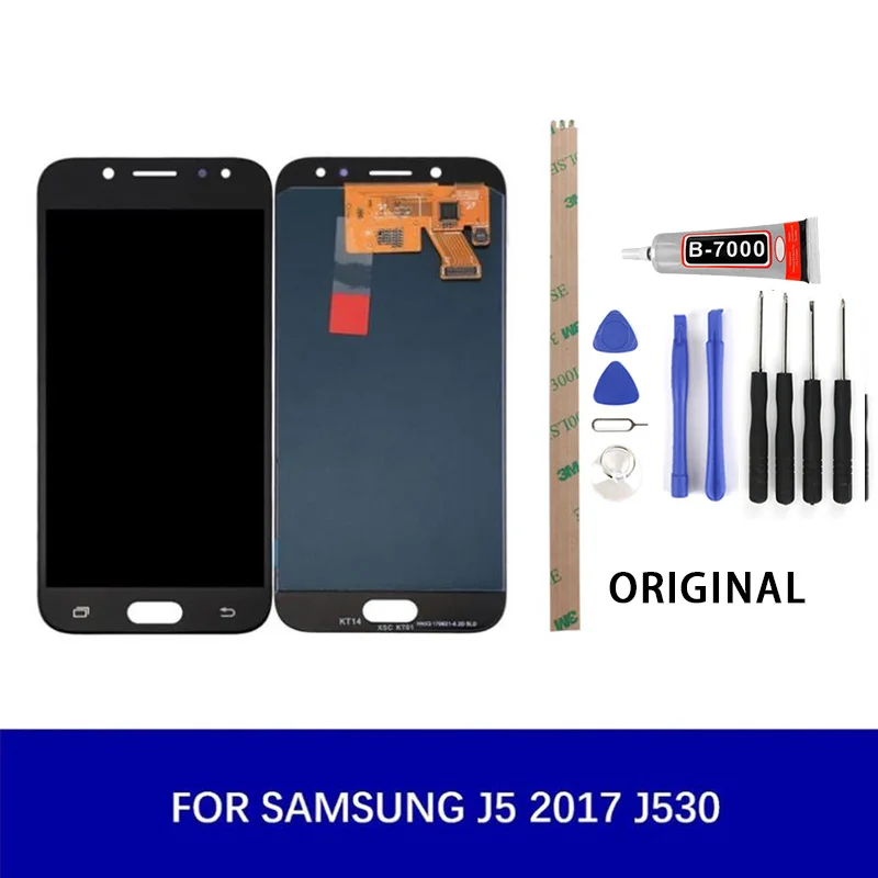 Супер AMOLED 5," экран для Samsung Galaxy J5 j530 J530F ЖК-дисплей сенсорный дигитайзер сборка+ Инструменты