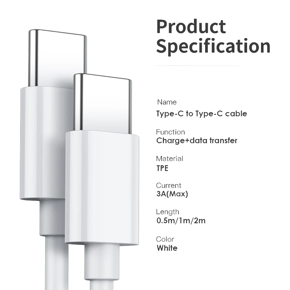 60 Вт PD USB-C USB кабель Type-C с функцией быстрой зарядки для Macbook Pro SAMSUNG Note 10 + S10 9 XIAOMI Mi9 MIX3