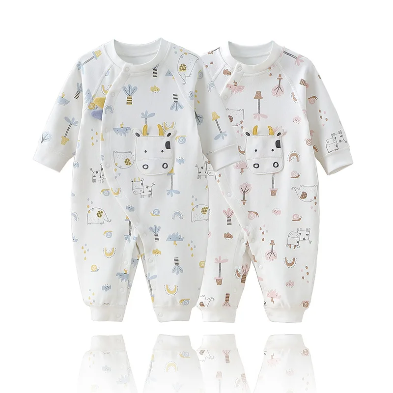 

New Baby Clothing Winter Long Sleeve Cotton Creeper Romper