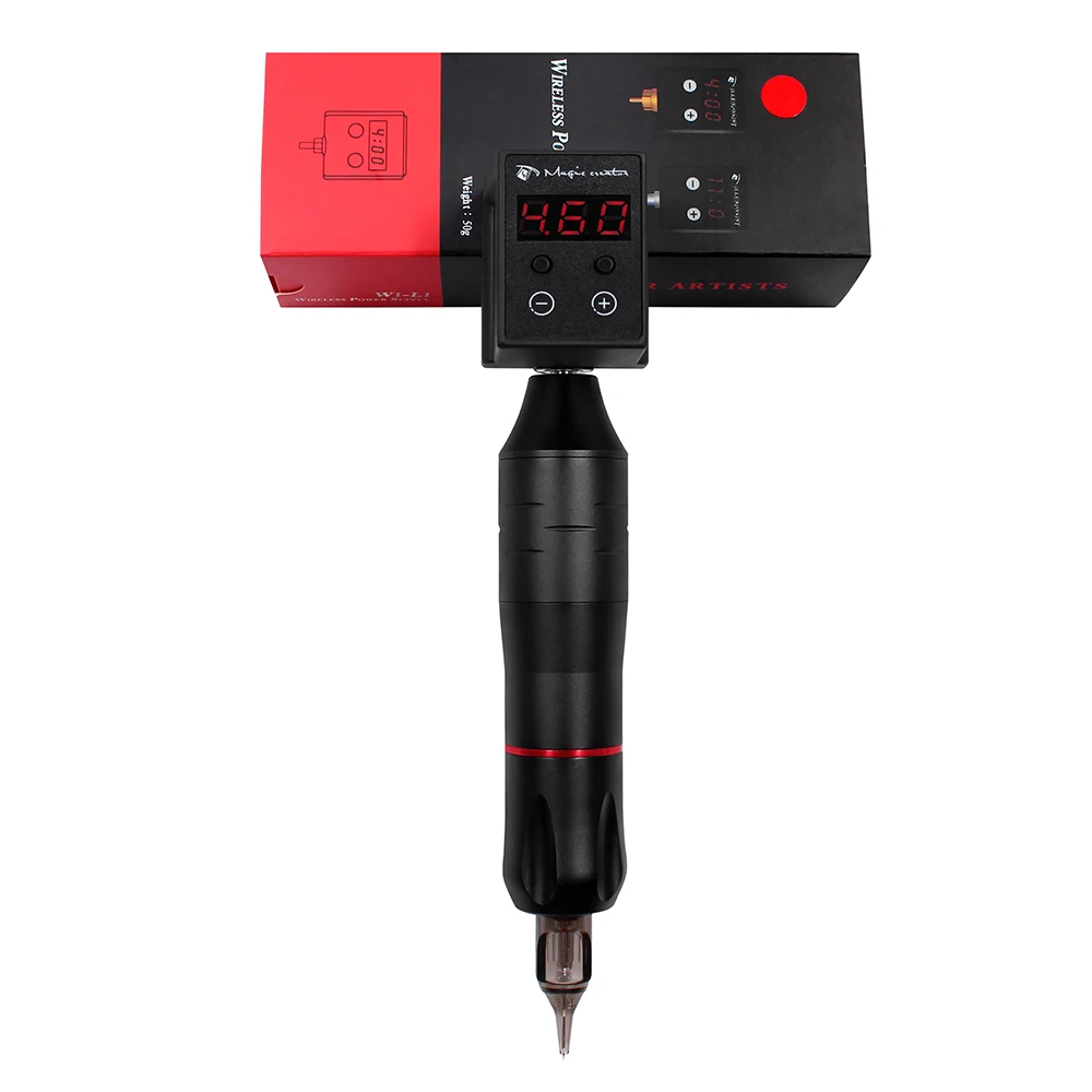 Профессиональный комплект для тату-машинки с мини-беспроводным блоком питания