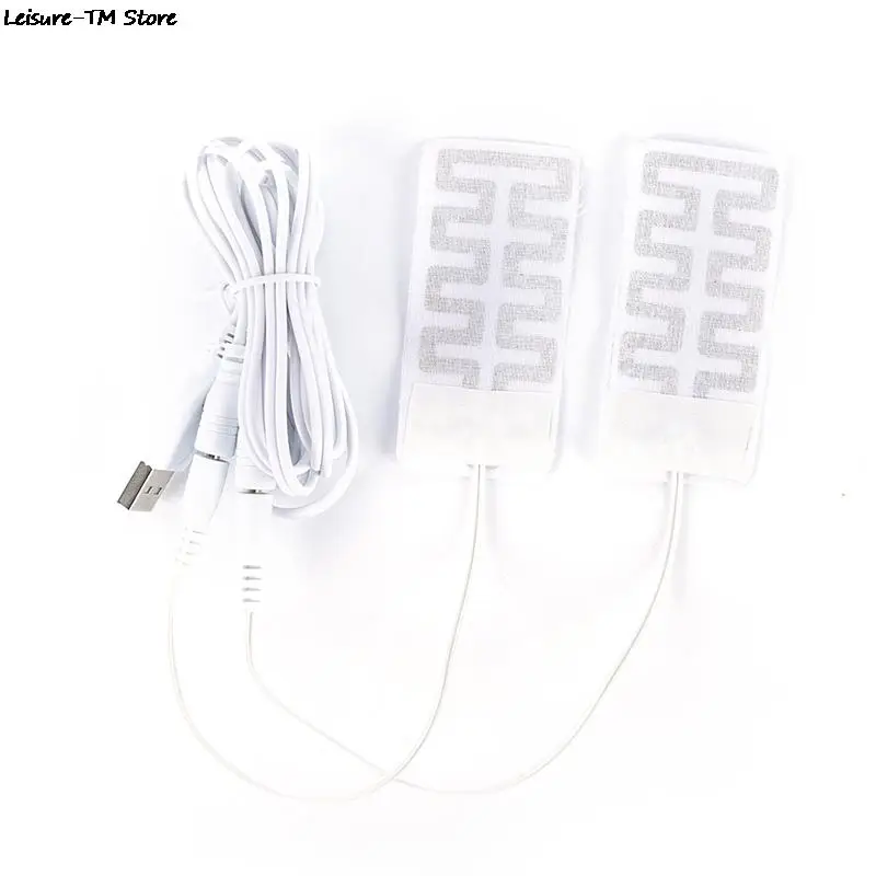 Носки с подогревом 2 шт./лот 5*9 см 5 В USB из углеродного волокна | Спорт и развлечения