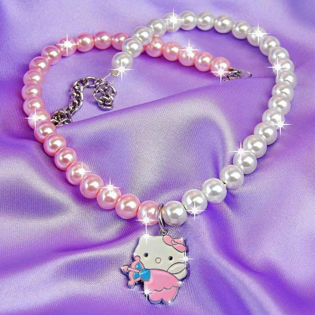 

Instagram TK cat Accessories with personality dark pendant necklace for women