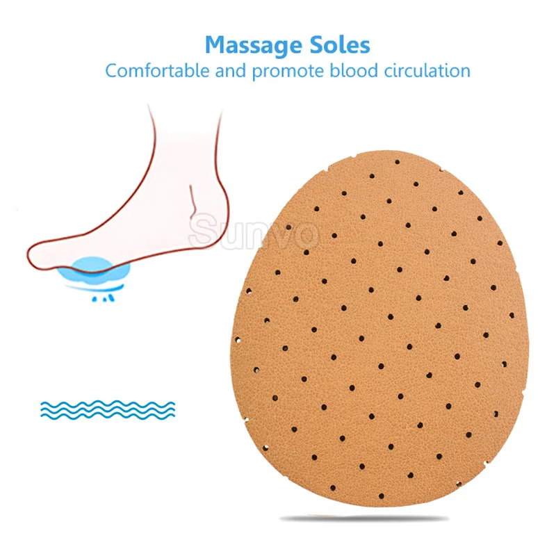 Нескользящие стельки из искусственной кожи на высоком каблуке