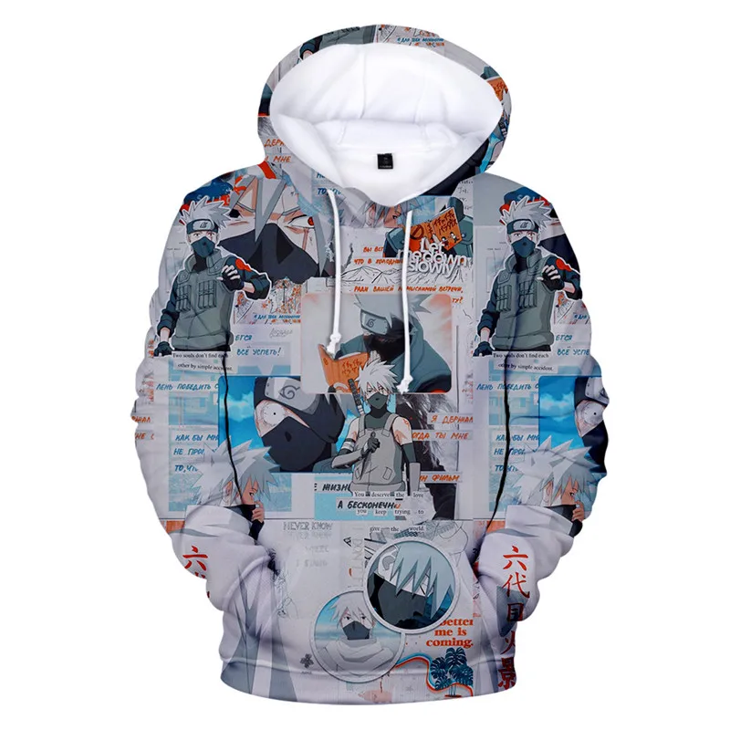 Толстовка с капюшоном Uchiha Obito свободная Стильная кофта для ролевых игр взрослых и