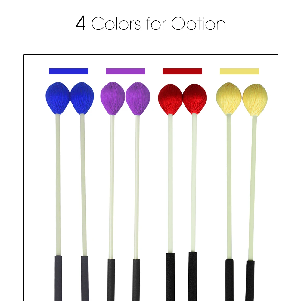 Основной маримба палка молотки Ксилофоны Glockensplel молоток со стекловолоконной