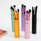 Набор кистей для макияжа, 5 шт., набор инструментов для теней, консилера, бровей, губ, женский косметический инструмент