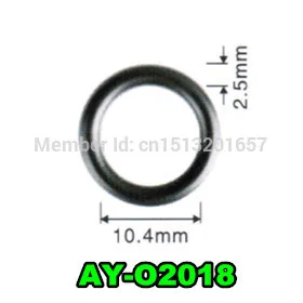 100 шт. Бесплатная доставка оптовая продажа топливный инжектор нижние orings