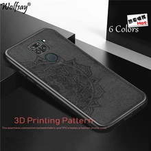 Cotton Fabric Case For Xiaomi Redmi Note 9 Case Magnetic Silicon Phone Case For Redmi Note 9 7 10 Cover For Redmi Note 10 5G NFC