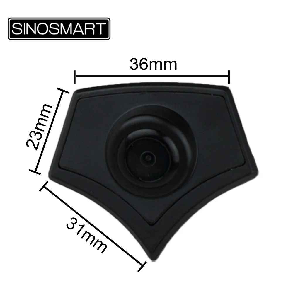 SINOSMART горячая Распродажа HD Автомобильный вид спереди парковочный логотип камера