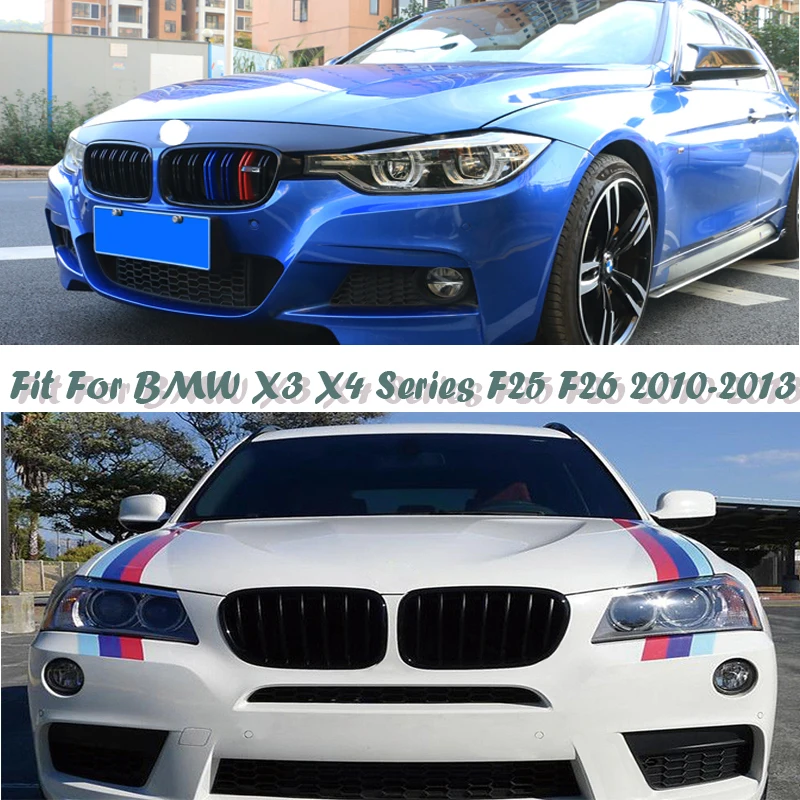 2 шт. M Производительность передний бампер автомобиля гонки почек Замена решетки