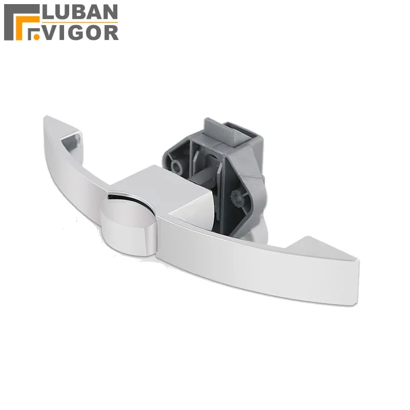 Замок с кнопкой дуговой ручки замок крючком для двери шкафа фурнитуры |