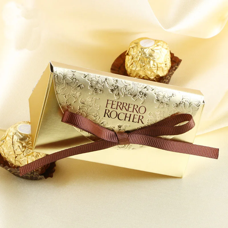 New Ferrero Rocher Boxes Wedding Favors and Gifts Box Baby Shower Paper Candy Box  Wedding Decoration Sweet Gifts Bags Supplies