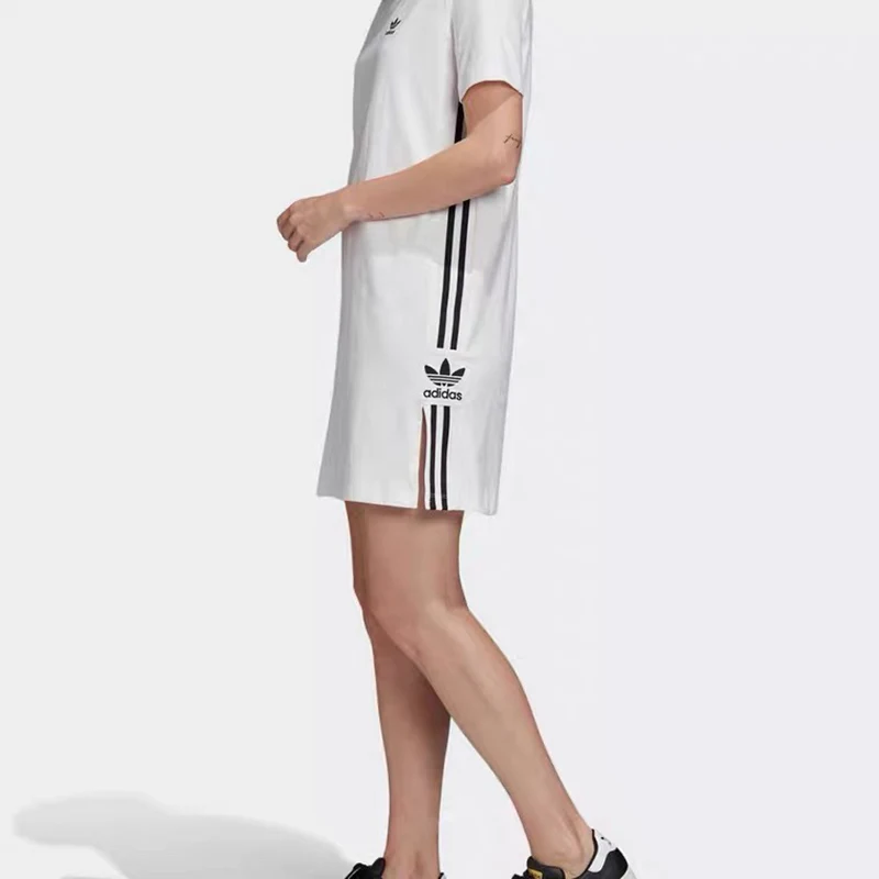 

Original New Arrival Adidas Originals TEE DRESS Women's Dress Sportswear