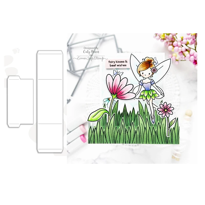 

Origami Paper Box Frame Metal Cutting Dies Craft Cut Die Stencil for Scrapbooking Handmade Paper Make Album Model Punch Blade