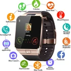 Мужские часы Новинка 2019 Bluetooth Смарт-часы DZ09 Смарт-часы TF SIM-камера мужские женские спортивные наручные часы для телефона Android